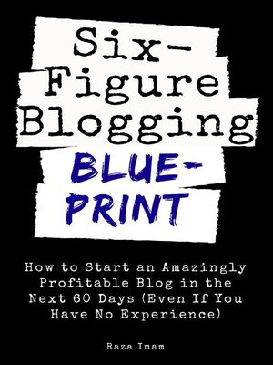 cover image of Six Figure Blogging Blueprint